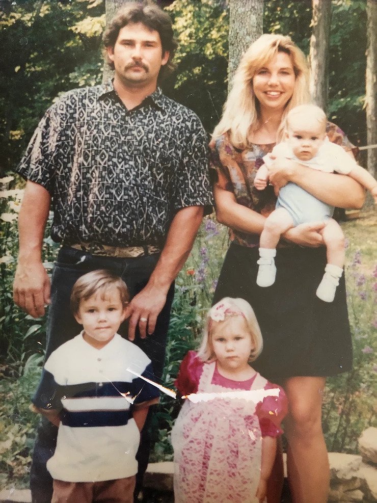 My sweet, little family, 1997 